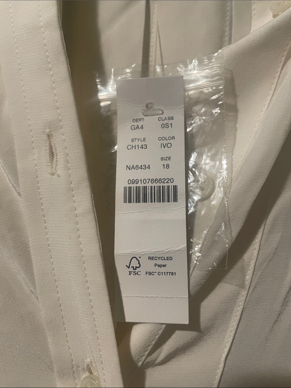 J. Crew Long-Sleeve Cinch Waist Maxi Shirtdress White (Ivory) - Picture 2 of 2